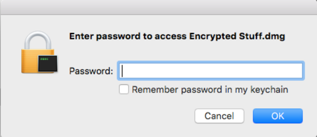 encrypt file mac